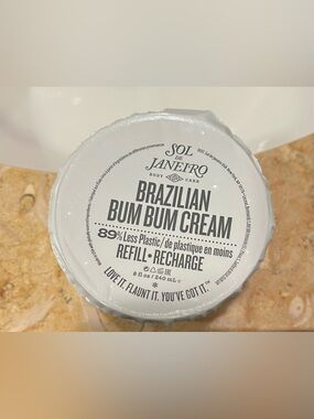 Sol de Janeiro Brazilian Bum Bum Cream Refill NWT 8 ounces